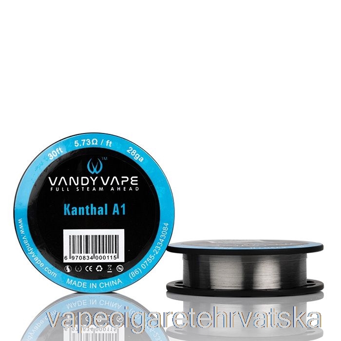 Vape Hrvatska Vandy Vape Specialty Wire Spools Kanthal A1 - 28ga / 5.73ohm - 30ft